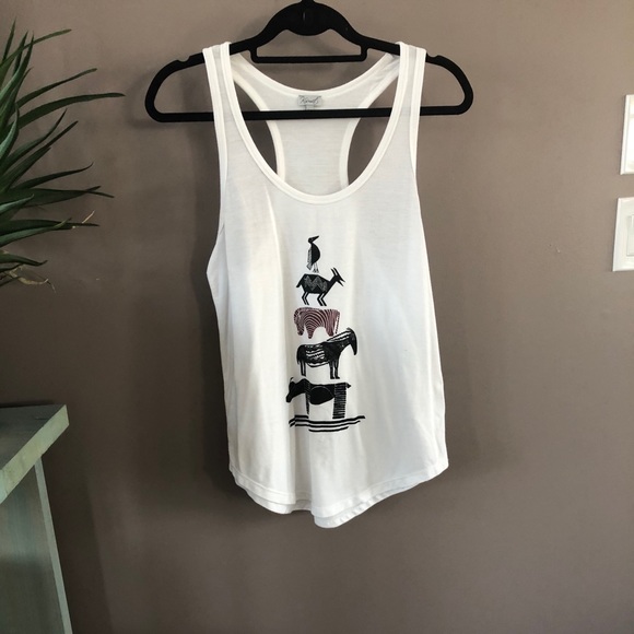 🖤 Relaxed Fit RACERBACK Kismet Tank ☀️ - Picture 1 of 5